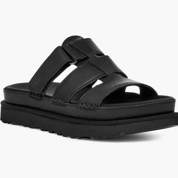 UGG Black Goldenstar Slide Sandal [Women’s 11] - Picture 6 of 10